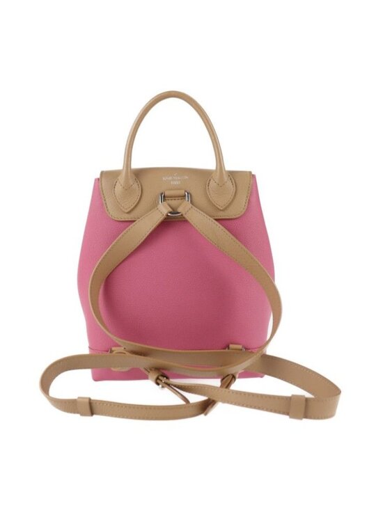 Louis Vuitton Lock Me Backpack Daypack Leather Blossom Pinkish Beige main image 7